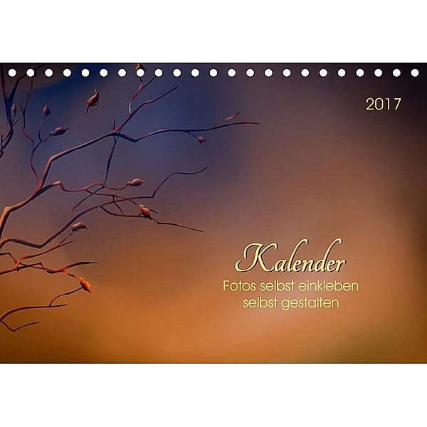 Kalender, Fotos selbst einkleben, selbst gestalten (Tischkalender 2017 DIN A5 quer), Peter Roder