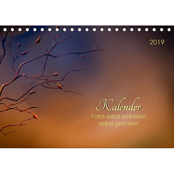 Kalender, Fotos selbst einkleben, selbst gestalten (Tischkalender 2019 DIN A5 quer), Peter Roder