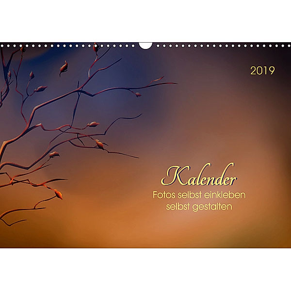 Kalender, Fotos selbst einkleben, selbst gestalten (Wandkalender 2019 DIN A3 quer), Peter Roder