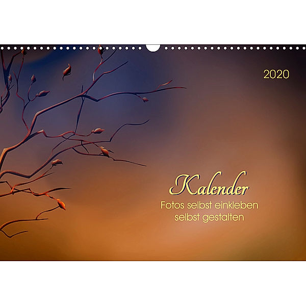 Kalender, Fotos selbst einkleben, selbst gestalten (Wandkalender 2020 DIN A3 quer), Peter Roder