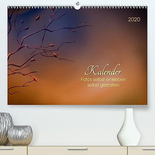 Kalender, Fotos selbst einkleben, selbst gestalten (Premium, hochwertiger DIN A2 Wandkalender 2020, Kunstdruck in Hochgl, Peter Roder