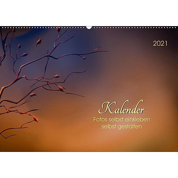 Kalender, Fotos selbst einkleben, selbst gestalten (Wandkalender 2021 DIN A2 quer), Peter Roder