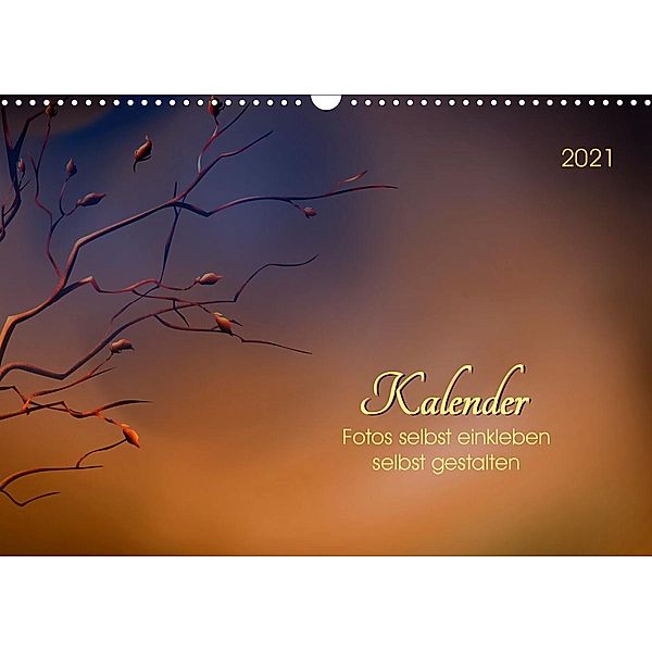 Kalender, Fotos selbst einkleben, selbst gestalten (Wandkalender 2021 DIN A3 quer), Peter Roder