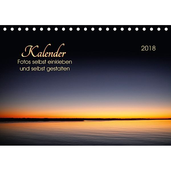 Kalender - Fotos selbst einkleben und selbst gestalten (Tischkalender 2018 DIN A5 quer), Peter Roder