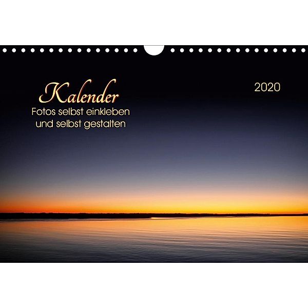 Kalender - Fotos selbst einkleben und selbst gestalten (Wandkalender 2020 DIN A4 quer), Peter Roder