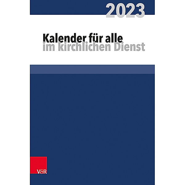 Kalender für alle im kirchlichen Dienst