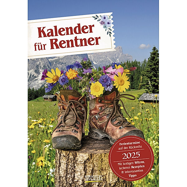 Kalender für Rentner 2025