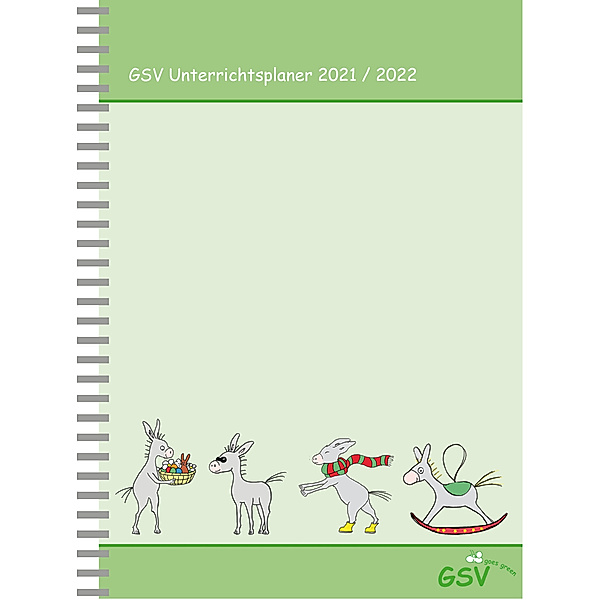 Kalender / GSV Unterrichtsplaner Lehrerkalender für Grundschullehrer (DIN A4) 2021/22, Wire-O-Ringbindung