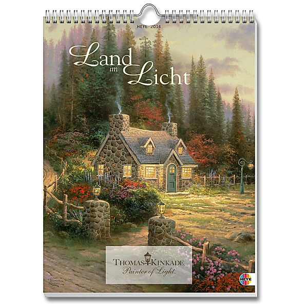 Kalender Kinkade Land im Licht, 2014