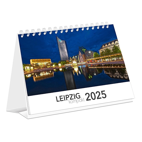 Kalender Leipzig kompakt 2025, K4 Verlag, Peter Schubert