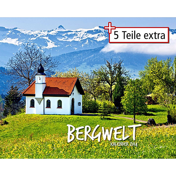 Kalender-Paket Bergwelt 2014, 6-teilig