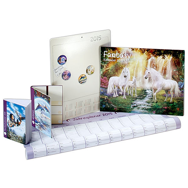 Kalender-Paket Fantasy 2015, 6tlg.