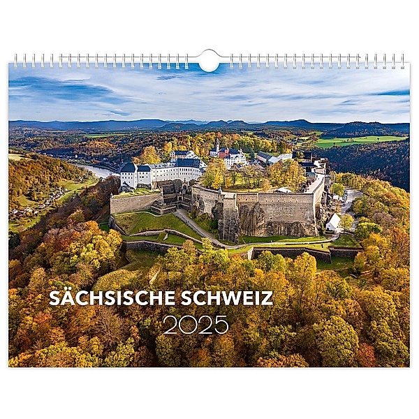 Kalender Sächsische Schweiz 2025, Peter Schubert