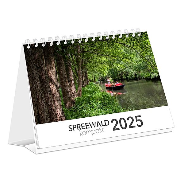 Kalender Spreewald kompakt - Peter Becker 2025, K4 Verlag, Peter Becker