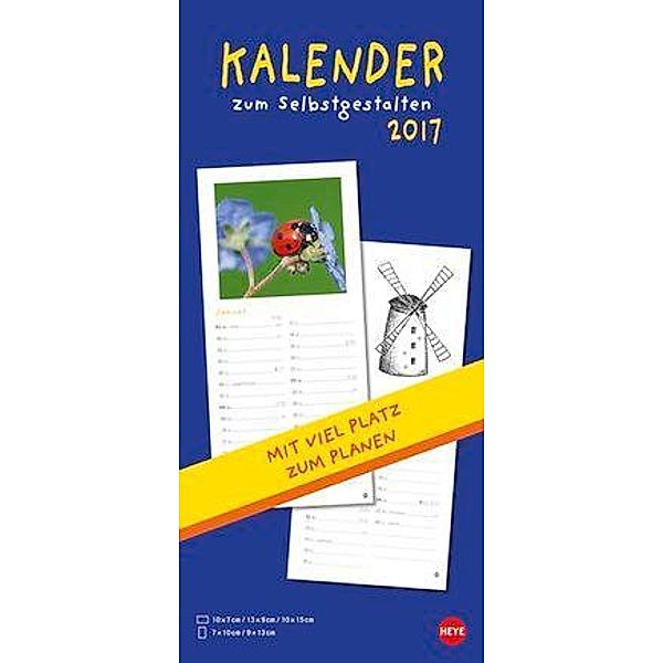 Kalender zum Selbstgestalten 2017