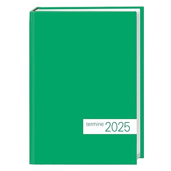 Kalenderbuch Grün 2025