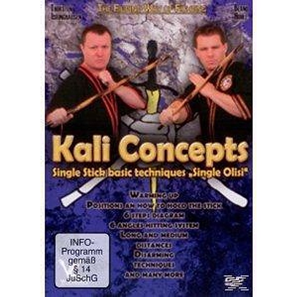 Kali Concepts - Doppelstock Grundtechniken Double Olis, Single Stick basic techniques