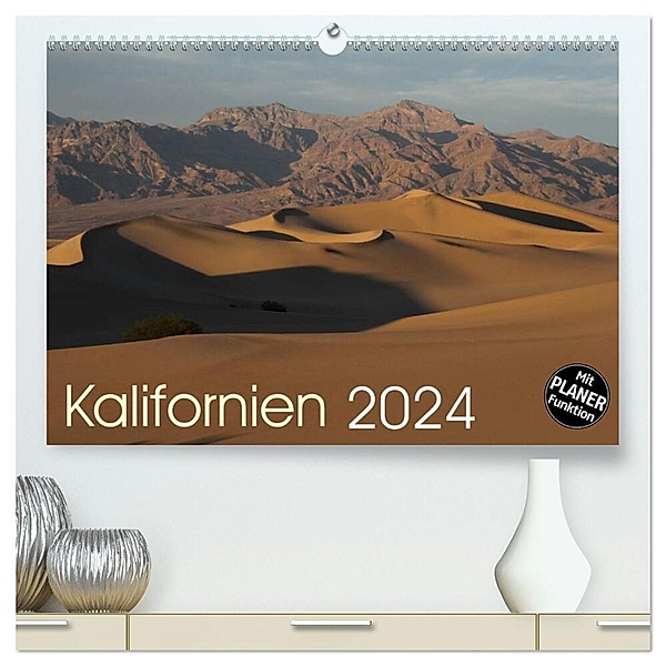 Kalifornien 2024 (hochwertiger Premium Wandkalender 2024 DIN A2 quer), Kunstdruck in Hochglanz, Frank Zimmermann