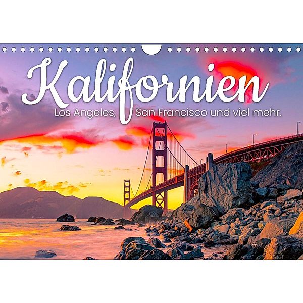 Kalifornien - Los Angeles, San Francisco und viel mehr. (Wandkalender 2023 DIN A4 quer), SF