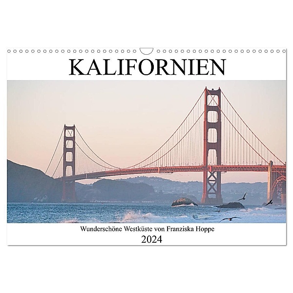 Kalifornien - wunderschöne Westküste (Wandkalender 2024 DIN A3 quer), CALVENDO Monatskalender, Franziska Hoppe