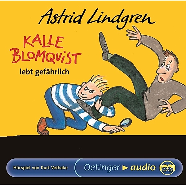 Kalle Blomquist 2. Kalle Blomquist lebt gefährlich,1 Audio-CD, Astrid Lindgren