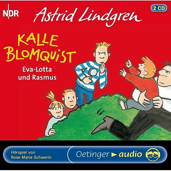 Kalle Blomquist 3. Eva-Lotta und Rasmus,2 Audio-CD, Astrid Lindgren