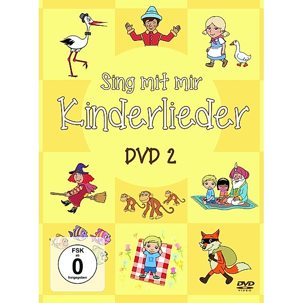 Kalle Klang-Sing Mit Mir Kinderlieder,Dvd Vol.2, Kalle Klang & Die Flohtöne
