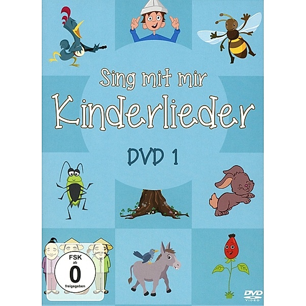 Kalle Klang - Sing mit mir Kinderlieder Vol. 1 (DVD), Sing Kinderlieder