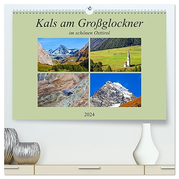 Kals am Großglockner (hochwertiger Premium Wandkalender 2024 DIN A2 quer), Kunstdruck in Hochglanz, Christa Kramer