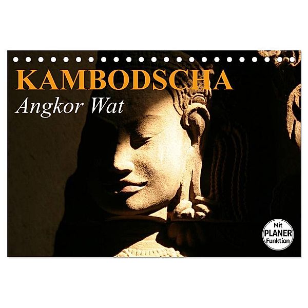 Kambodscha. Angkor Wat (Tischkalender 2024 DIN A5 quer), CALVENDO Monatskalender, Elisabeth Stanzer