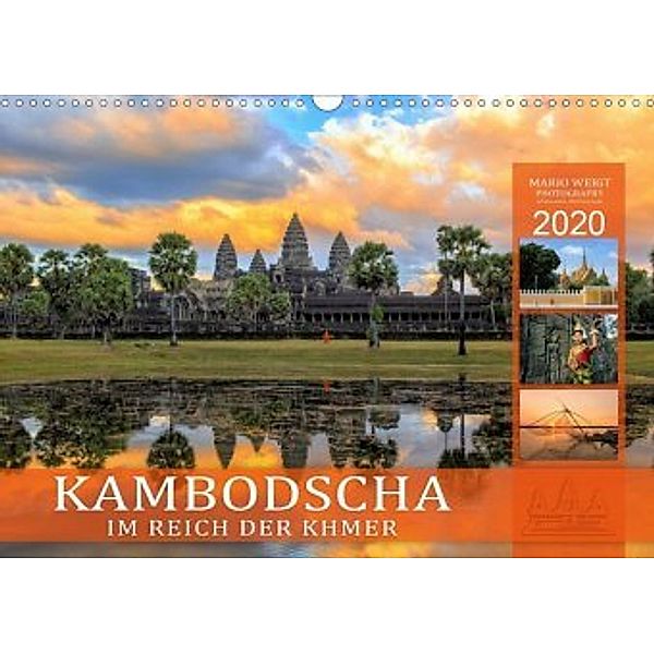 KAMBODSCHA IM REICH DER KHMER (Wandkalender 2020 DIN A3 quer), Mario Weigt