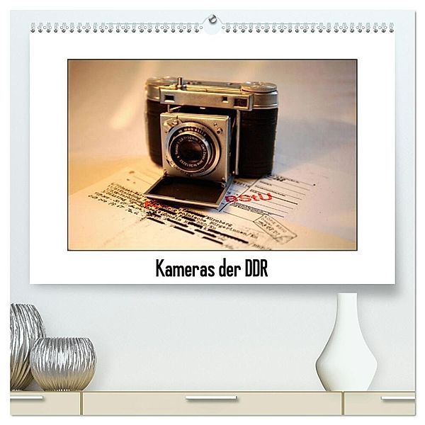 Kameras der DDR (hochwertiger Premium Wandkalender 2024 DIN A2 quer), Kunstdruck in Hochglanz, Dirk Ehrentraut