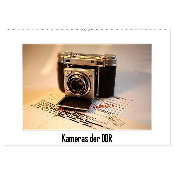 Kameras der DDR (Wandkalender 2025 DIN A2 quer), CALVENDO Monatskalender, Calvendo, Dirk Ehrentraut