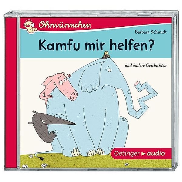 Kamfu mir helfen? und andere Geschichten, 1 Audio-CD, Barbara Schmidt
