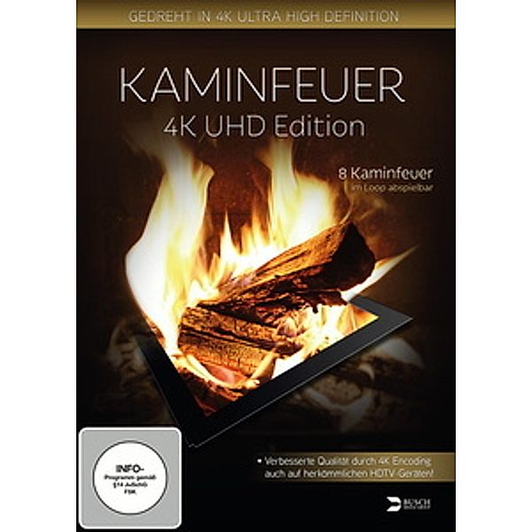 Kaminfeuer - UHD Edition, Kaminfeuer-UHD Edition