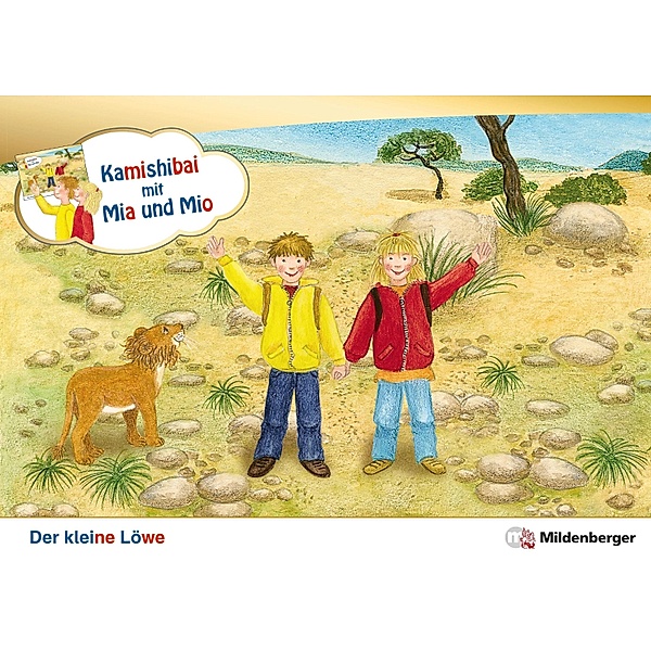 Kamishibai mit Mia und Mio: Der kleine Löwe - Set, Bettina Erdmann