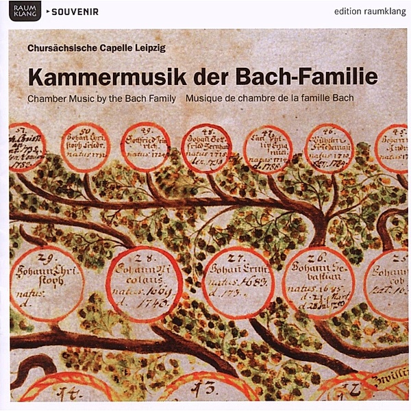 Kammermusik der Bach-Familie, Chursaechsische Capelle Leipzig