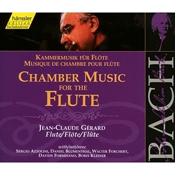 Kammermusik Für Flöte, Johann Sebastian Bach