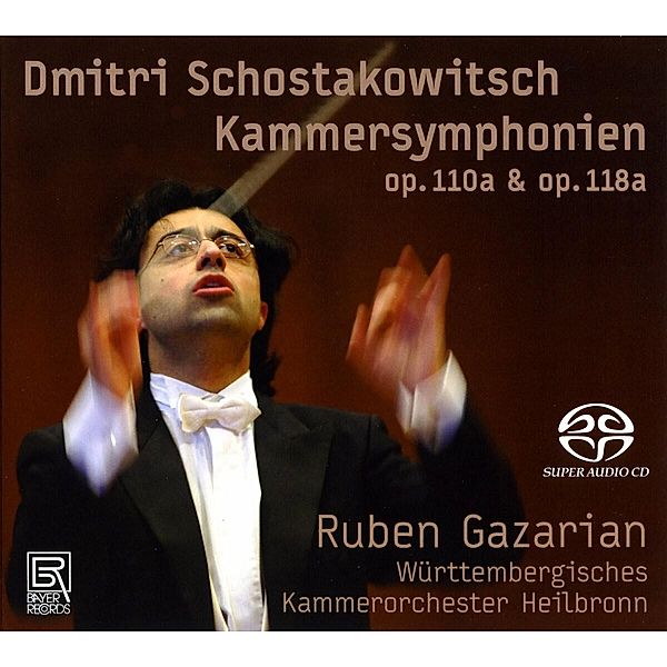 Kammersinfonien Op.110a & 118a, Gazarian, Württemb.Kammerorch.