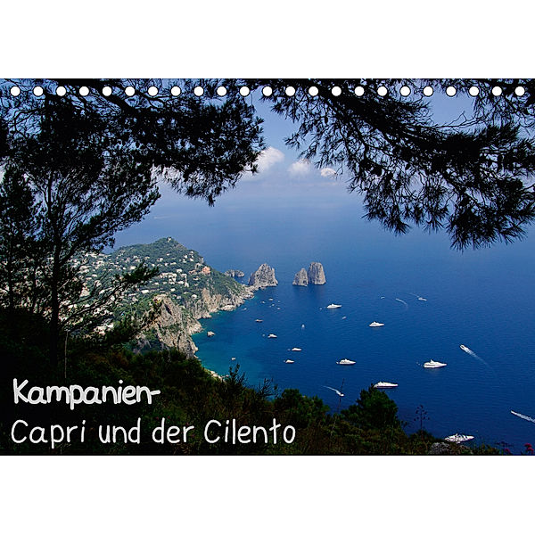 Kampanien - Capri und der Cilento (Tischkalender 2019 DIN A5 quer), Anneli Hegerfeld-Reckert