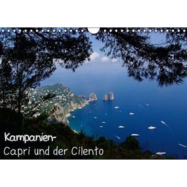 Kampanien Capri und der Cilento (Wandkalender 2015 DIN A4 quer), Annelie Hegerfeld-Reckert