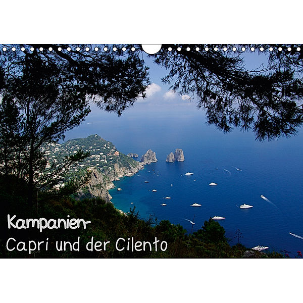 Kampanien - Capri und der Cilento (Wandkalender 2019 DIN A4 quer), Anneli Hegerfeld-Reckert