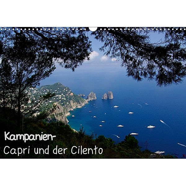 Kampanien - Capri und der Cilento (Wandkalender 2021 DIN A3 quer), Anneli Hegerfeld-Reckert