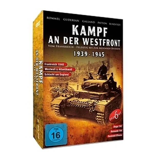 Kampf an der Westfront 1939-1945 DVD-Box, Diverse Interpreten