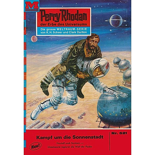 Kampf um die Sonnenstadt (Heftroman) / Perry Rhodan-Zyklus Der Schwarm Bd.521, Ernst Vlcek