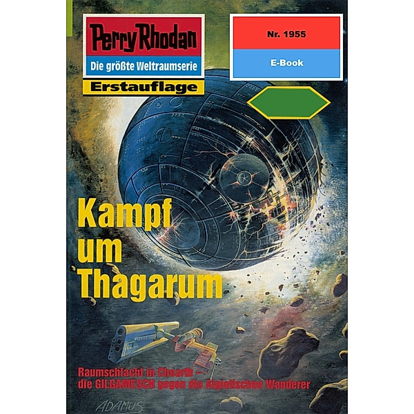 Kampf um Thagarum (Heftroman) / Perry Rhodan-Zyklus Materia Bd.1955, Peter Terrid, Arndt Ellmer