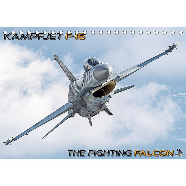 Kampfjet F-16 The Fighting Falcon (Tischkalender 2023 DIN A5 quer), Björn Engelke