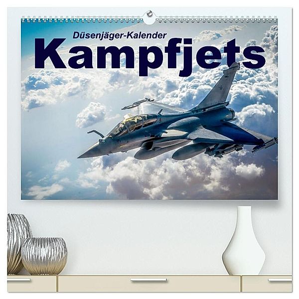 Kampfjets - Düsenjäger-Kalender (hochwertiger Premium Wandkalender 2024 DIN A2 quer), Kunstdruck in Hochglanz, M. Scott