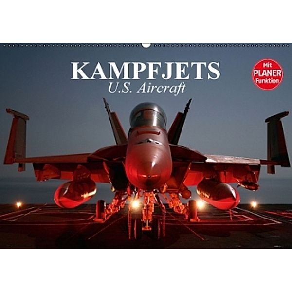 Kampfjets. U.S. Aircraft (Wandkalender 2016 DIN A2 quer), Elisabeth Stanzer