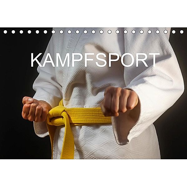 Kampfsport (Tischkalender 2021 DIN A5 quer), Anette/Thomas Jäger